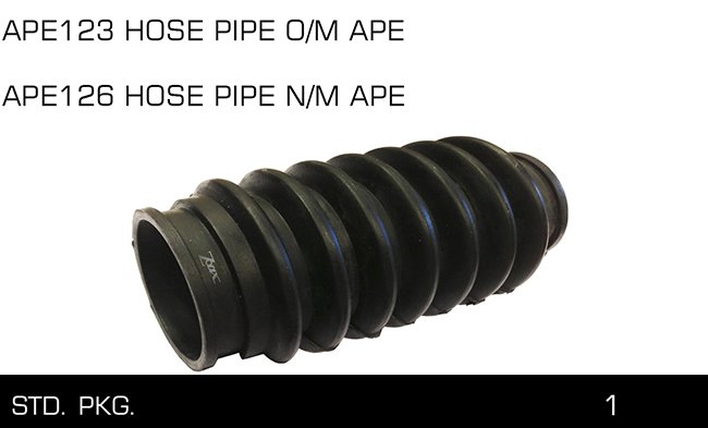 APE126 APE123 HOSE PIPE O M APE